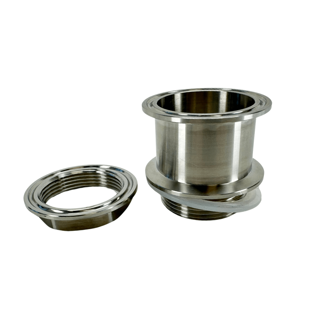 2 inch Tri Clover Bulkhead - All Stainless Steel