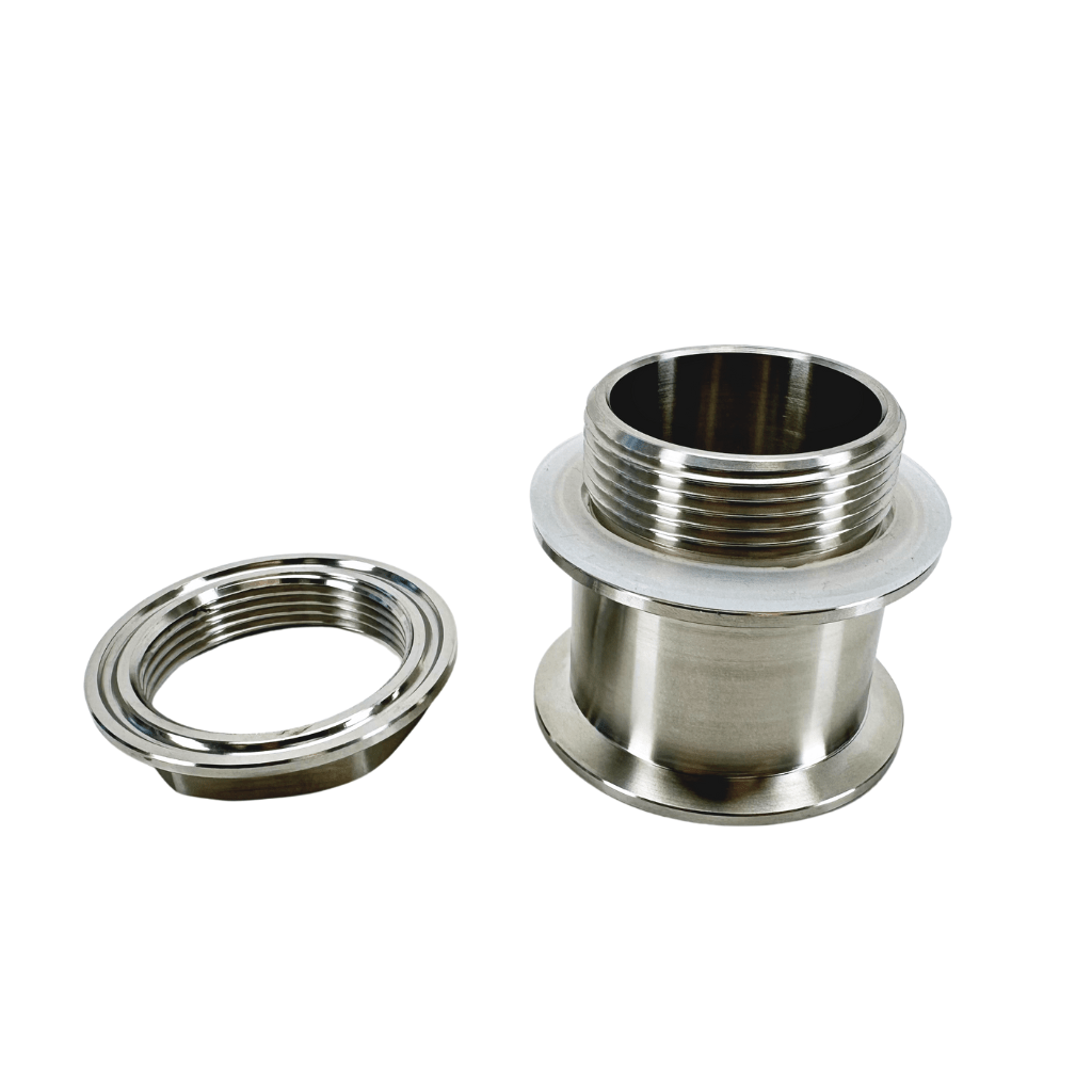 2 inch Tri Clover Bulkhead - All Stainless Steel