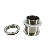 2 inch Tri Clover Bulkhead - All Stainless Steel