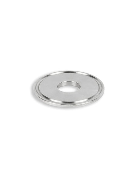 2 Inch Tri-Clover End Cap Flat Plate - 20.5mm Hole