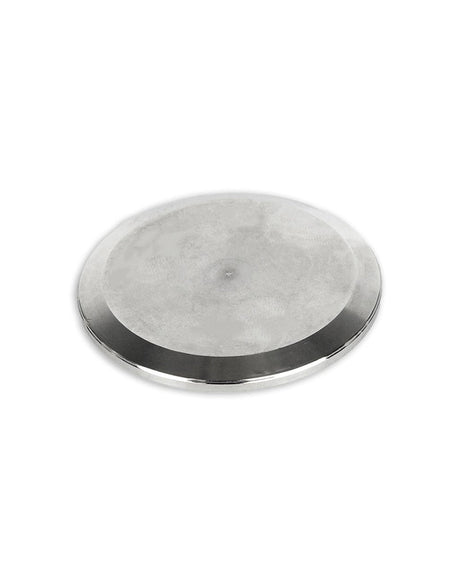 2 Inch Tri-Clover End Cap Flat Plate - No Hole