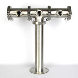 2 inch Tri Clover Tee Extension x 3/4 Female