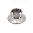 2 inch tri-clover x 1 inch female BSP fitting