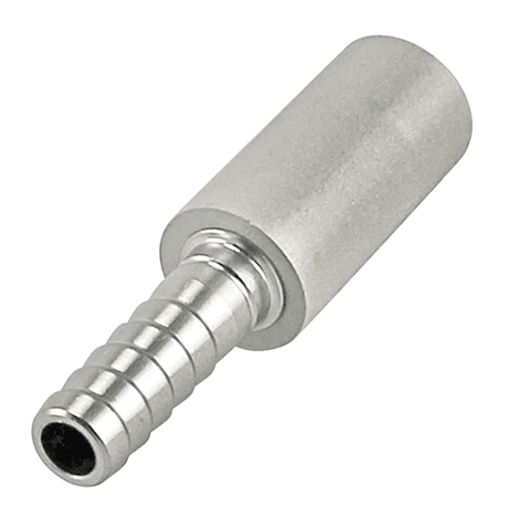 2 micron stainless steel diffusion stone with barb