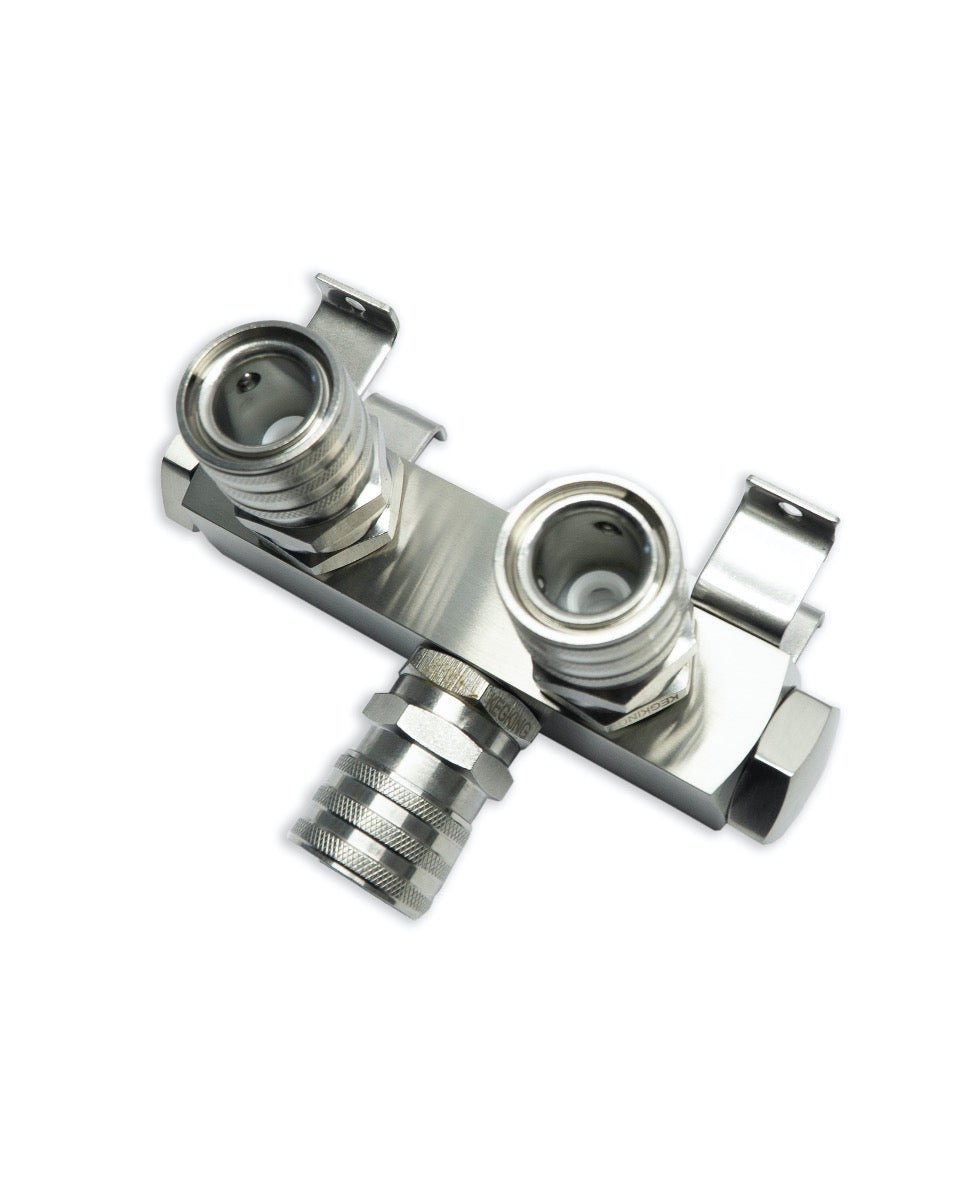 2 Point Horizontal Manifold with Adapter Kit