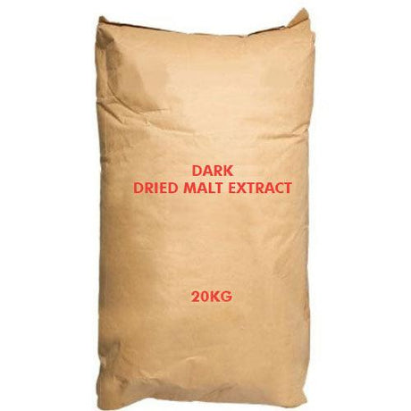 20kg Sack Dark Dried Malt Extract