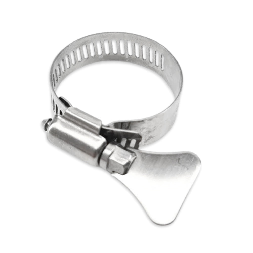 21-38mm stainless butterfly hose clamp