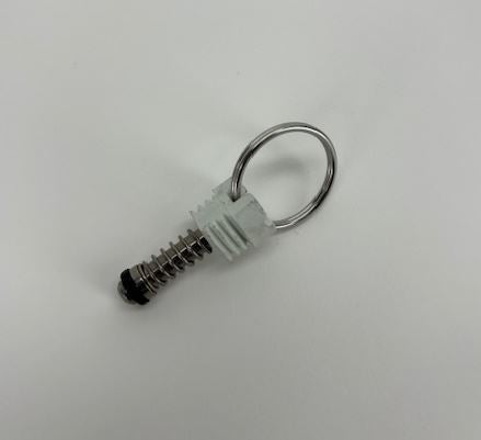 25 PSI white pressure relief valve
