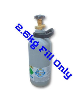 2.6kg CO2 gas refill for a home kegging cylinder