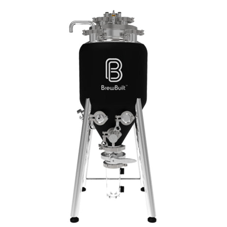 26L BrewBuilt X3 jacketed stainless steel conical fermenter