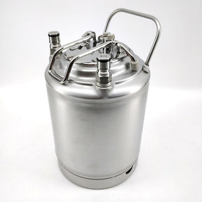 2L ball lock keg with Corny style lid