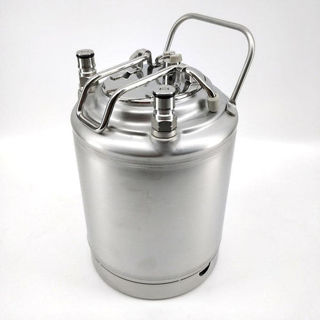 2L ball lock keg with Corny style lid