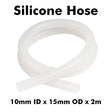 Roll of silicone tubing 10mm ID x 15mm OD