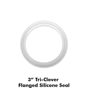 3 Inch TC Flanged Silicone Gasket Seal