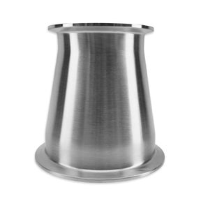 3 inch to 4 inch TC stainless steel concentric reducer