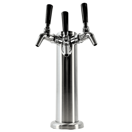 FasTap 3 tap beer tower kit with three taps fitted