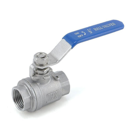 304 stainless steel full bore ball valve 1/2 inch BSP