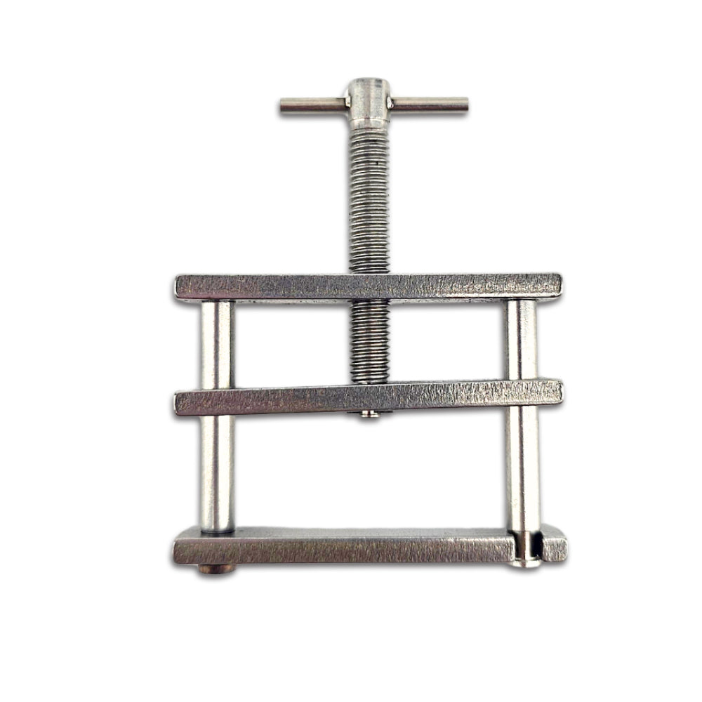 30mm stainless steel Hoffman clamp for flexible tubing