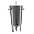 32L 304 stainless steel conical fermenter
