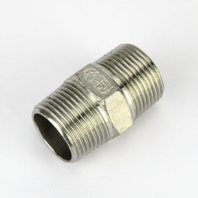 3/4 inch BSP stainless steel hex nipple