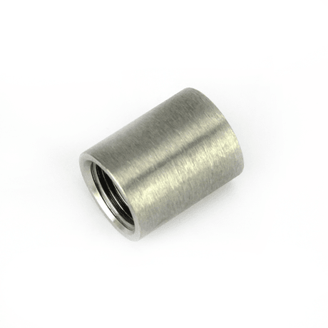 Stainless steel internal threaded pipe socket 3/8 BSP