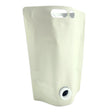 3L blank eggshell stand up bladders pack of 5