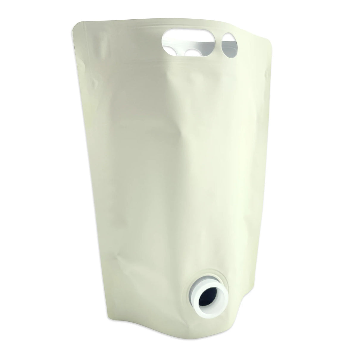 3L blank eggshell stand up bladders pack of 5