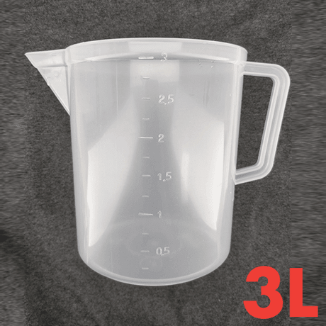 3L graduated brewery jug
