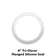 4 Inch TC Flanged Silicone Gasket Seal