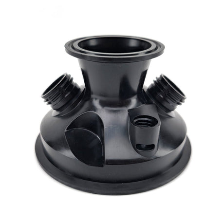 4 inch TC pressure lid with 2 inch TC port