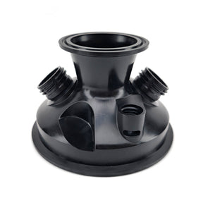 4 inch TC pressure lid with 2 inch TC port