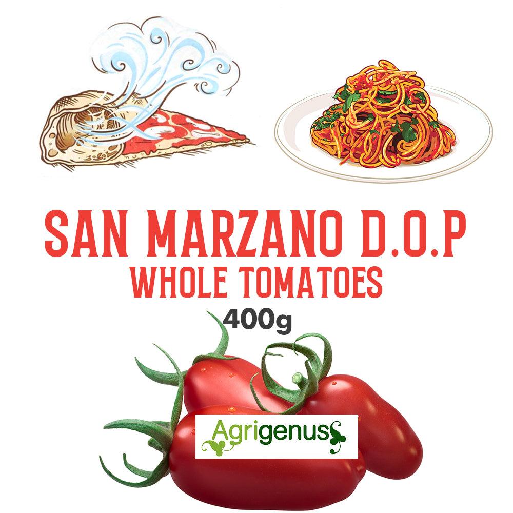 Can of 400g San Marzano DOP tomatoes