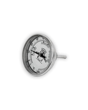 40mm Bi-Metal 3 Inch Dial Thermometer - Short Stem