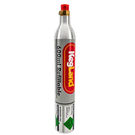450g refillable CO2 cylinder, G1/2 thread