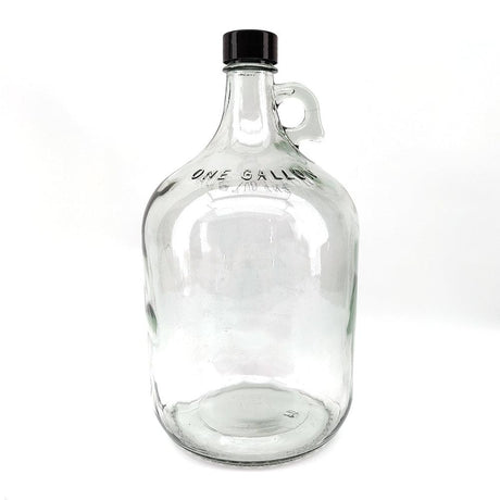 4L glass demijohn bottle, 1 gallon