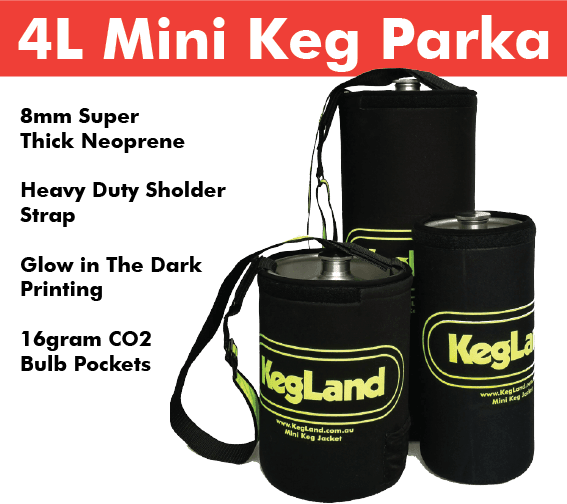 Glow in the dark mini keg parka 4L