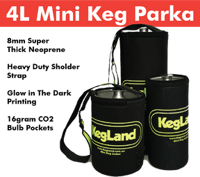 Glow in the dark mini keg parka 4L