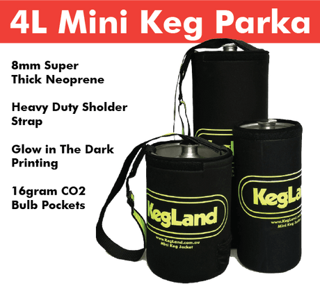Glow in the dark mini keg parka 4L