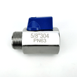 5/8 inch stainless steel ball valve for keg couplers