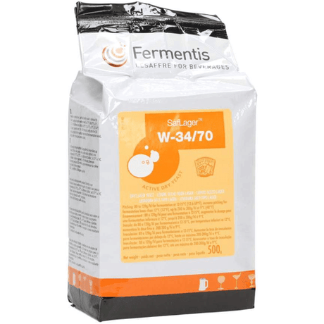 Fermentis SafLager W-34/70 yeast, 500g brick