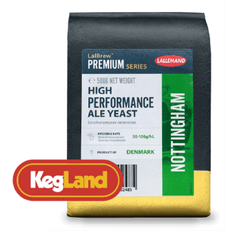 LalBrew Premium Nottingham ale yeast 500g brick