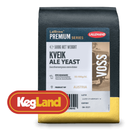 LalBrew Premium Voss Kveik ale yeast 500g brick