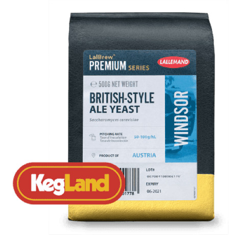 LalBrew Premium Windsor ale yeast 500g brick