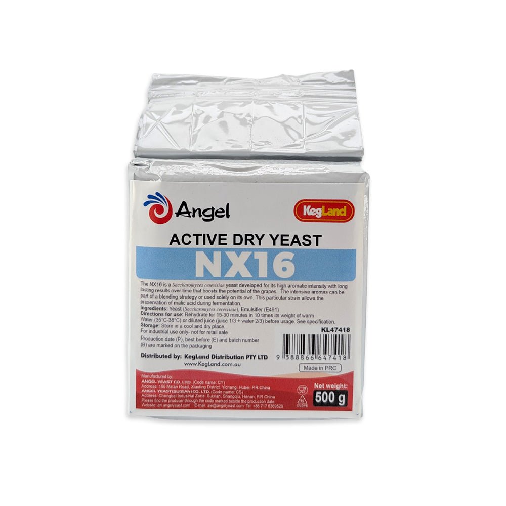500g brick of NX16 Angel wine yeast