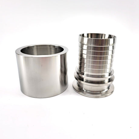 50mm hose barb 2 inch TC swage crimp collar