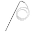 57cm stainless auto siphon with silicone tube