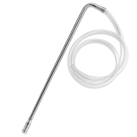 57cm stainless auto siphon with silicone tube