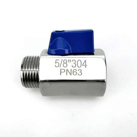 5/8 inch stainless steel ball valve for keg couplers