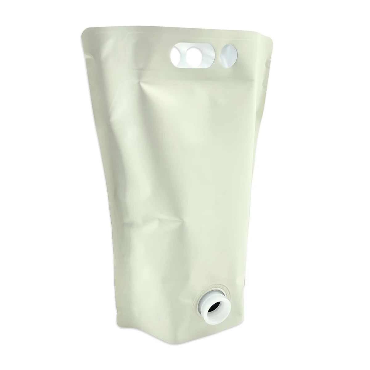 5L blank eggshell stand up bladders pack of 5