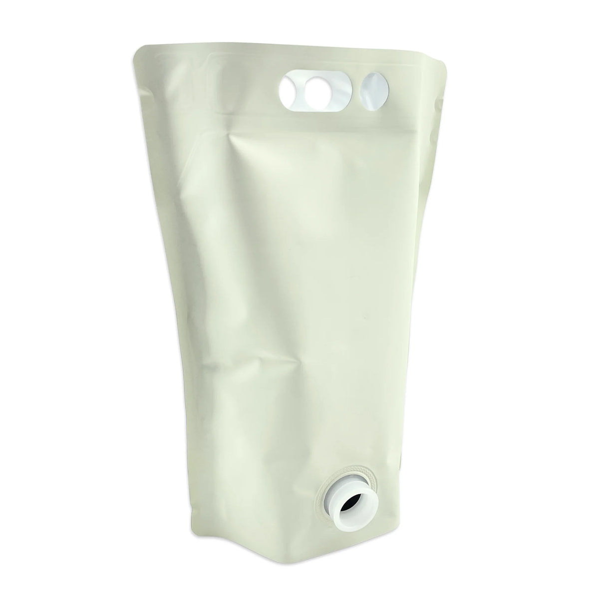 5L blank eggshell stand up bladders pack of 5